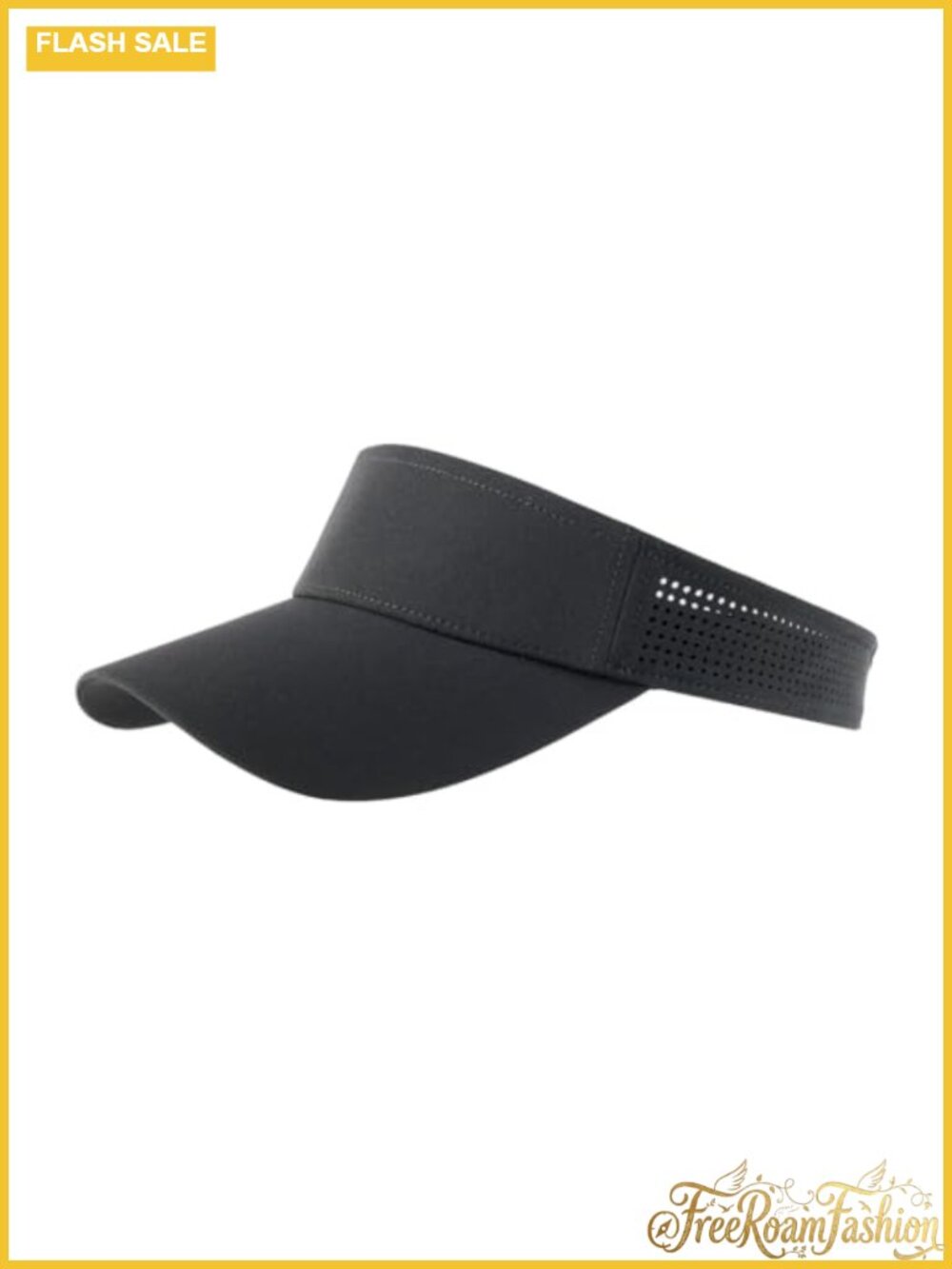 Unisex Sun Visor Cap Nylon Spandex Adjustable Drawstring Sport Hat